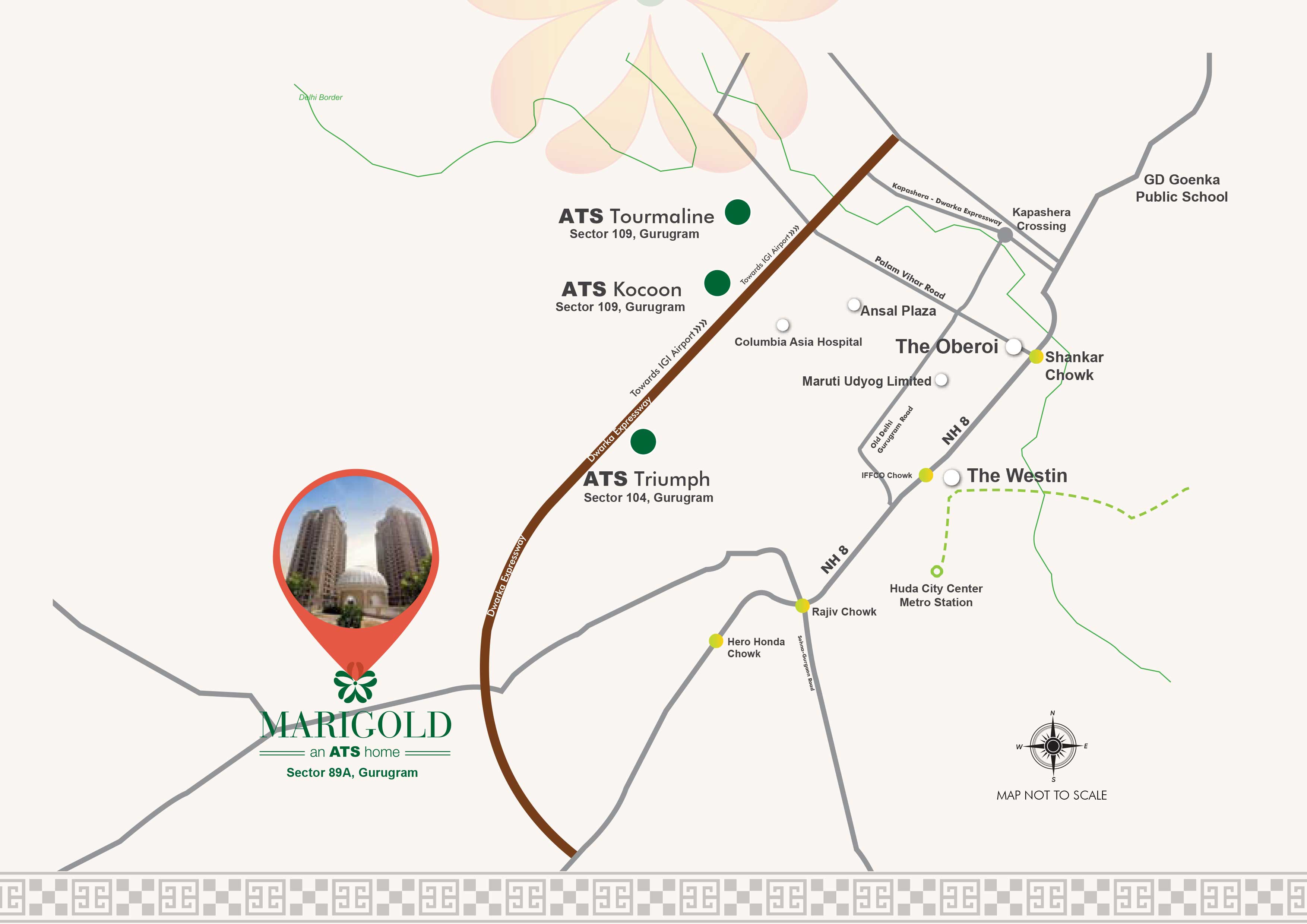 ATS Marigold Location Map